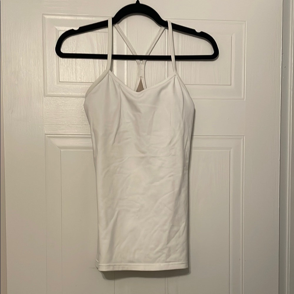 White Strappy Women's Top